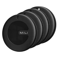 Lokalizator MiLi MiTag Duo 4 sztuki Android iOS Czarny