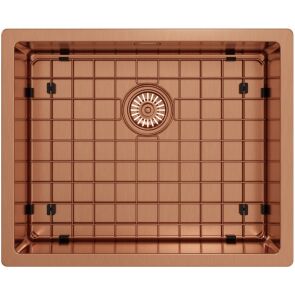 zlewozmywak stalowy kernau kss u 62.1 1b ss copper nowe glowne