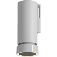 Okap kominowy Ciarko Design Fluo White Satin/Gloss