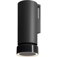 Okap kominowy Ciarko Design Fluo Black Satin/Gloss