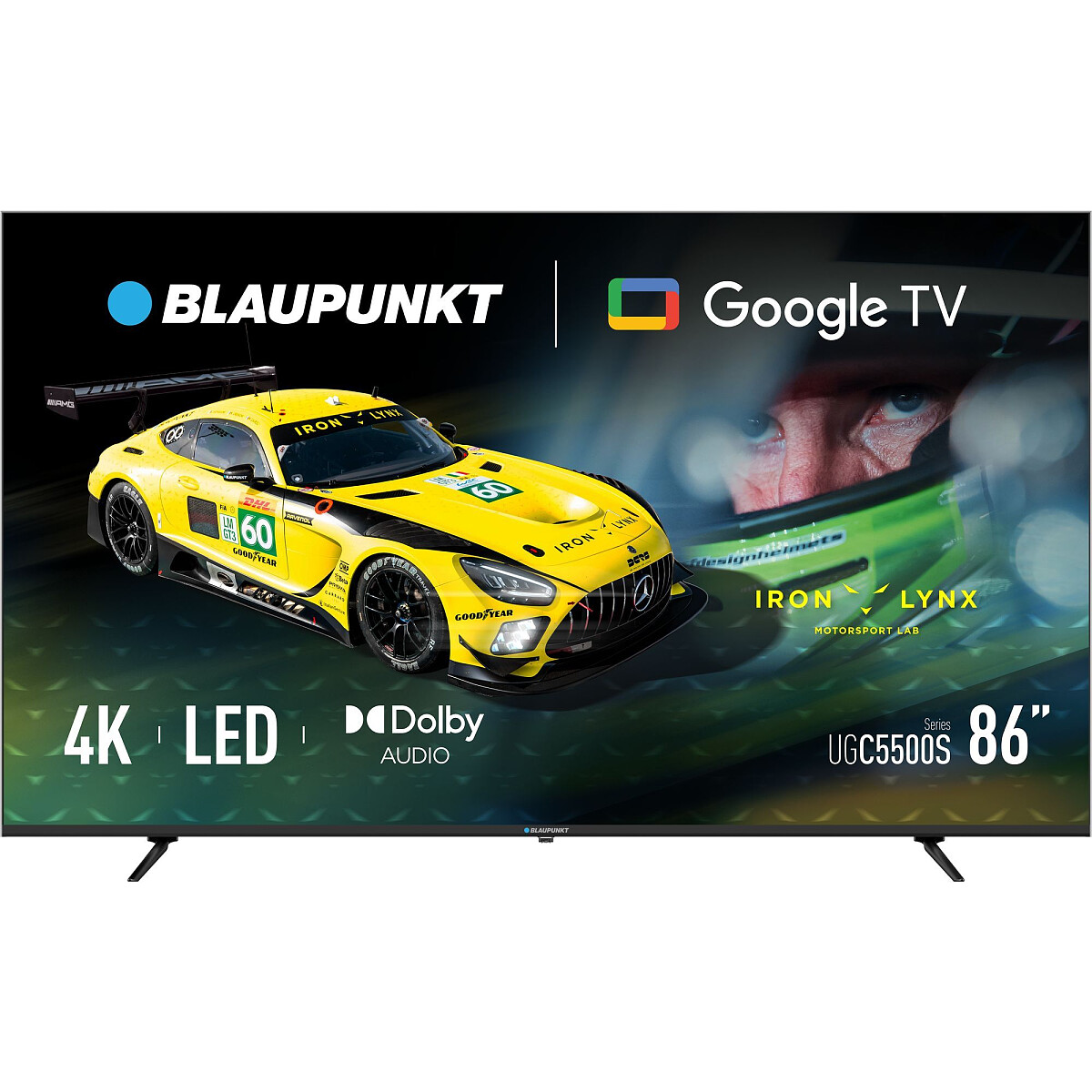 telewizor blaupunkt 86ugc5500s przod