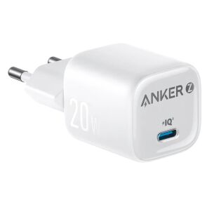 ladowarka anker zolo 20w biala skos