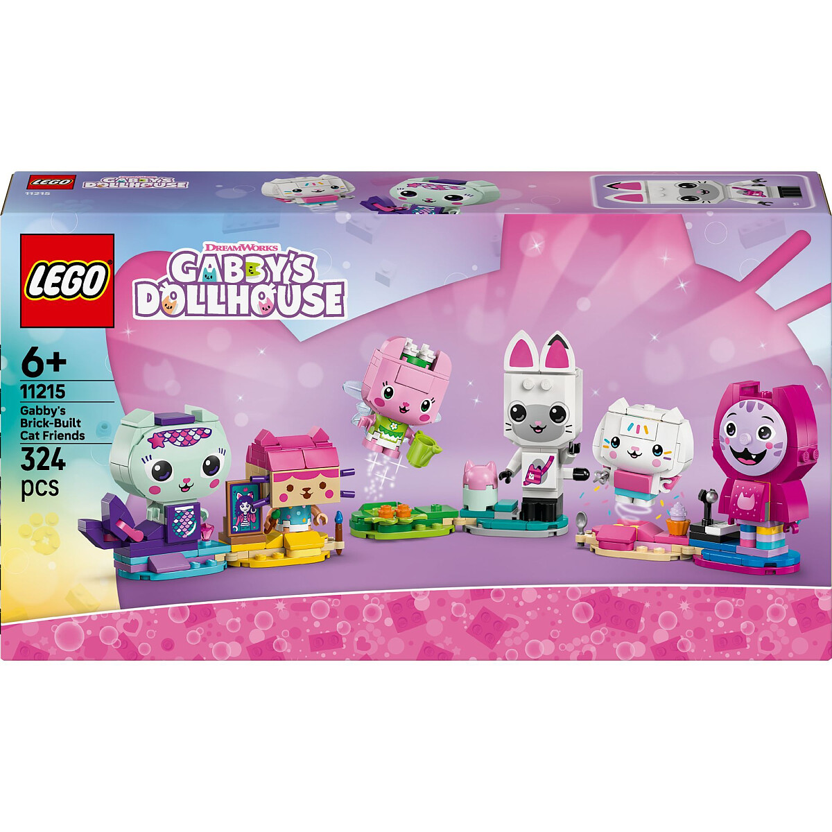 klocki lego koci domek gabi koci przyjaciele gabi z klockow 11215 opakowanie przod