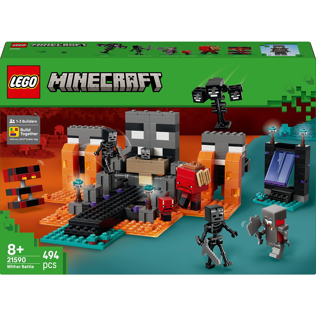 Klocki LEGO Miniecraft Walka z Witherem 21590