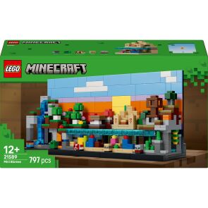 klocki lego minecraft minibiomy 21589 opakowanie przod