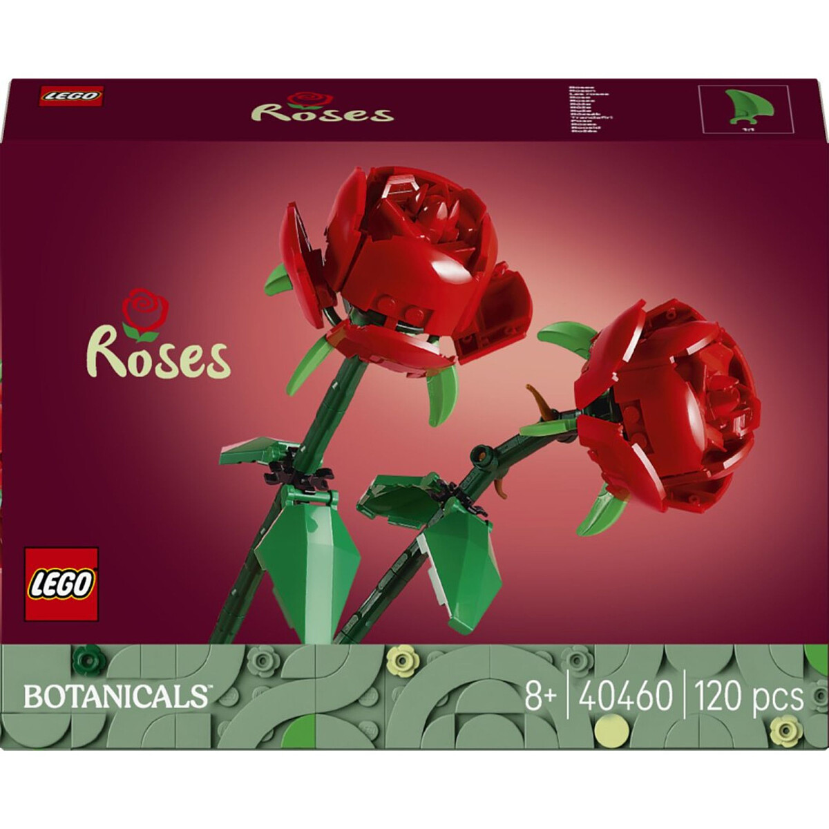 klocki lego botanicals roze 40460 opakowanie przod