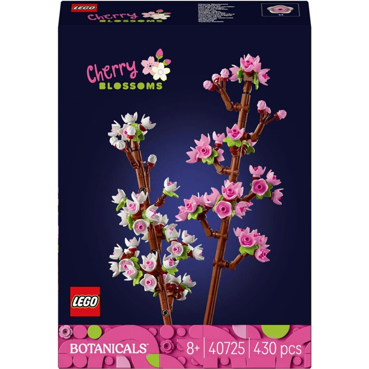 klocki lego botanicals kwiaty wisni 40725 opakowanie przod