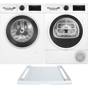 zestaw agd bosch pralka serie 6 wgg254zgpl 10kg suszarka serie 6 wqg233dgpl 8kg lacznik wtz27400 glowne