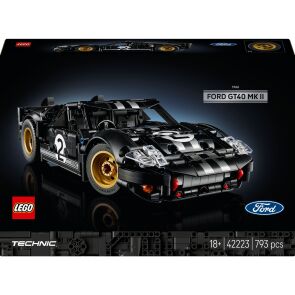 klocki lego technic samochod wyscigowy 1966 ford gt40 mkii opakowanie przod
