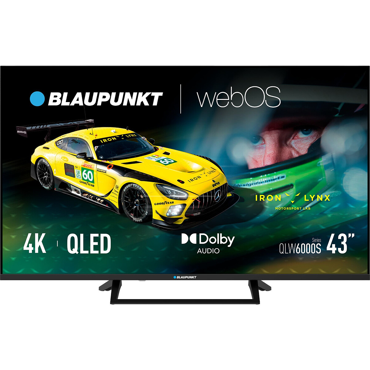 telewizor blaupunkt 43qlw6000s przod