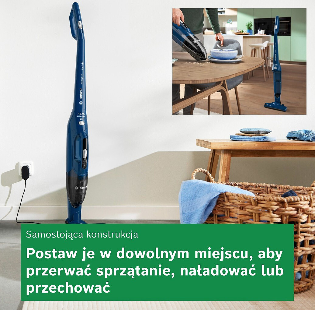 odkurzacz pionowy bosch serie 2 bbhf216l konstrukcja
