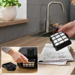 odkurzacz bezworkowy bosch serie 2 bgs05ba2th filtr