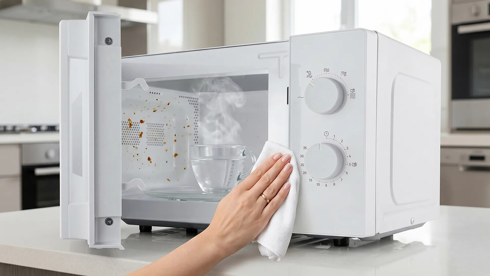 kuchenka mikrofalowa gorenje mo20e1w5 3