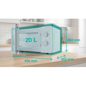 kuchenka mikrofalowa gorenje mo20e1w5 7