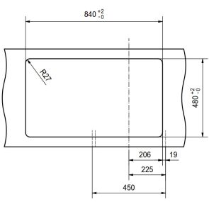 zlewozmywak granitowy franke antea azg 611 86 czarny mat rysunek techniczny 4