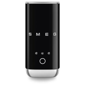 spieniacz do mleka smeg mff02bleu czarny przod