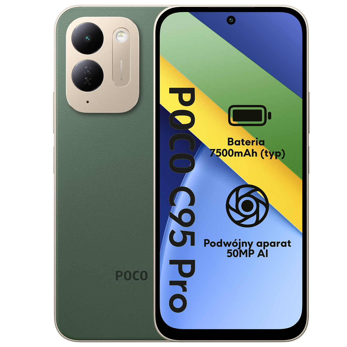 smartfon xiaomi poco c95 pro128gb zielony (1)