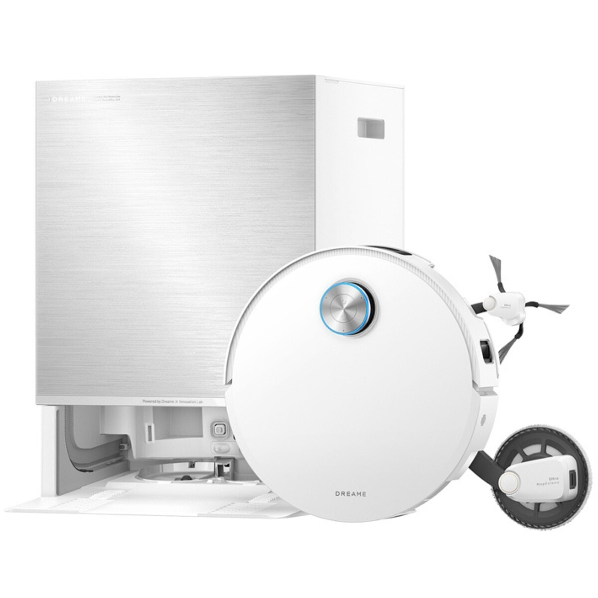 robot sprzatajacy dreame x60 pro ultra matrix bialy stacja i robot