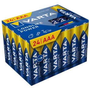 baterie varta longlife power lr03 aaa 24 szt glowne