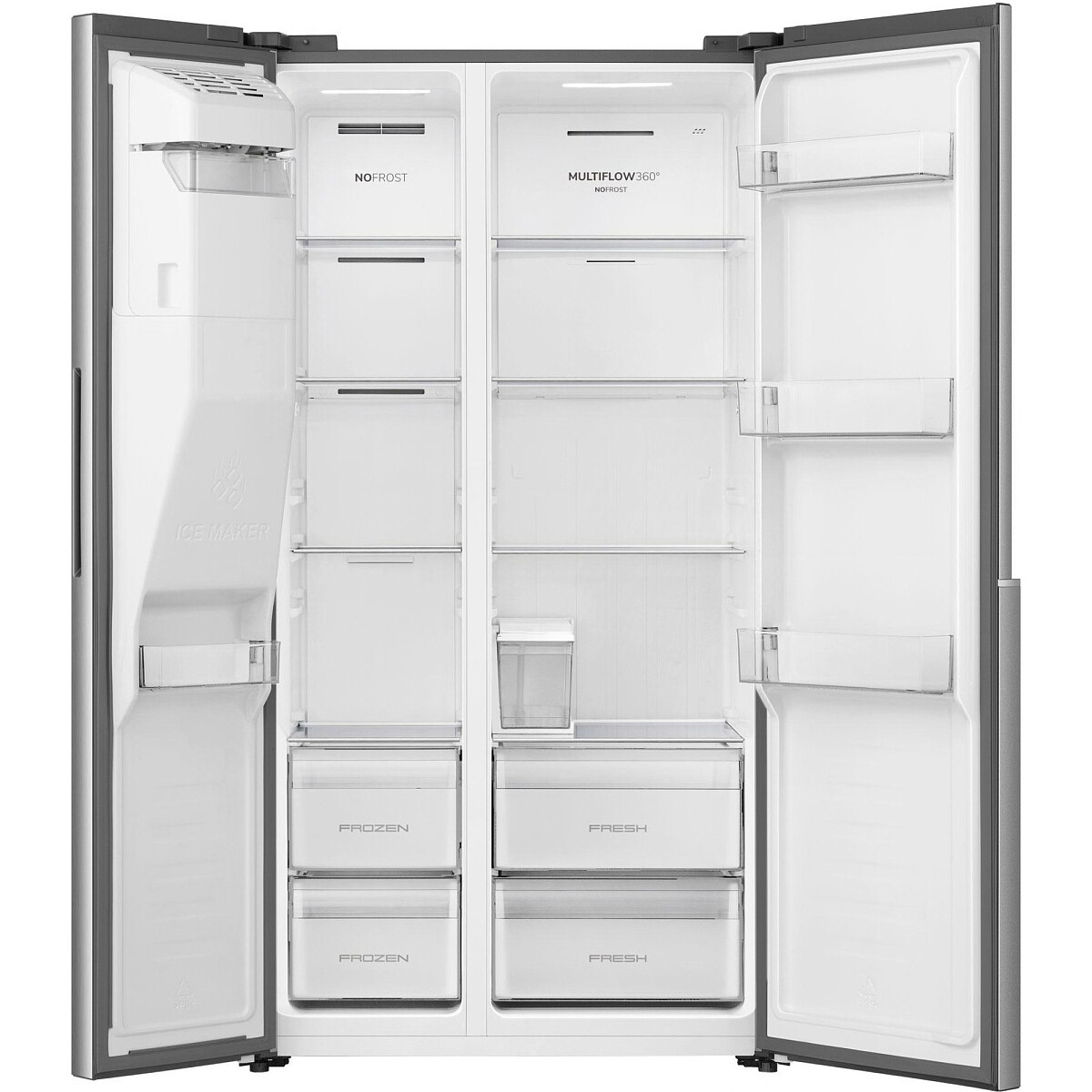 lodowka side by side gorenje nrs917e61x 2
