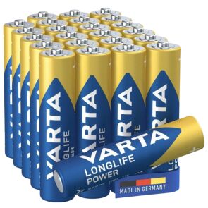 baterie varta longlife power lr03 aaa 24 szt sztuki