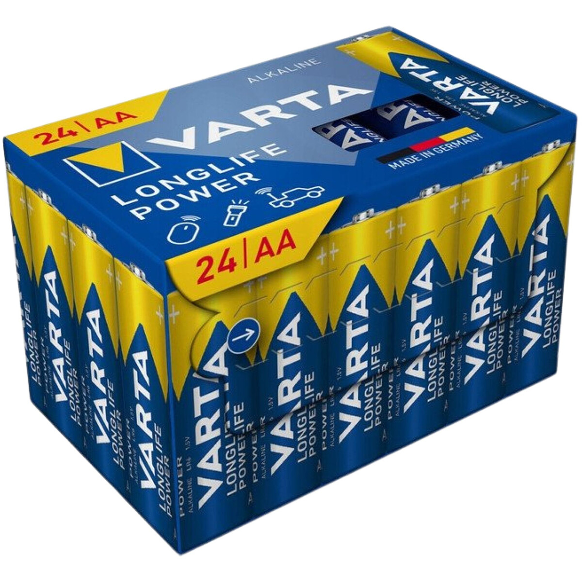 baterie varta longlife power lr6 aa 24 szt glowne