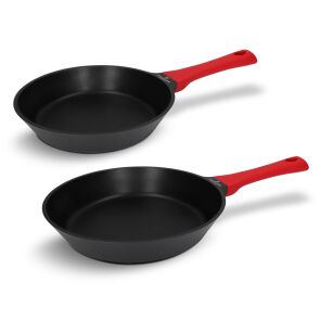 zestaw patelni zwieger obsidian 24 cm 28 cm zestaw