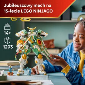 klocki lego ninjago tytanowy mech lloyda 15 rocznica 71860 elementy