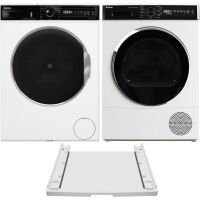 Zestaw AGD Amica Pralka WA3S712ALiSHB 7kg Slim + Suszarka AD3S72LHB (E) 7kg Slim + Łącznik VSK02