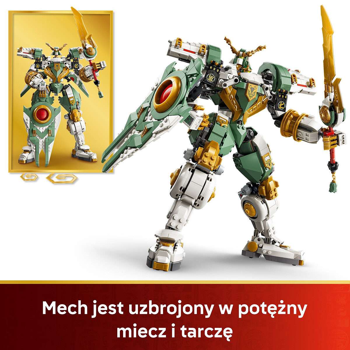 klocki lego ninjago tytanowy mech lloyda 15 rocznica 71860 2