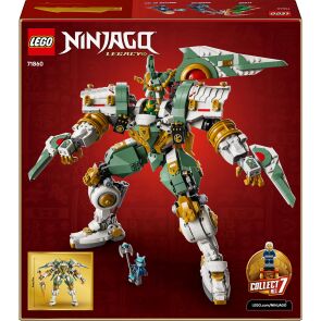 klocki lego ninjago tytanowy mech lloyda 15 rocznica 71860opakowanie tyl