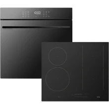 Zestaw AGD do zabudowy Amica Piekarnik elektryczny UniQ Seria 6 AOV937P1V3BaA+ + Płyta indukcyjna PIH6541PHTSUN 3.0 BL MATT