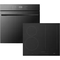 Zestaw AGD do zabudowy Amica Piekarnik elektryczny UniQ Seria 6 AOV937P1V3BaA+ + Płyta indukcyjna PIH6541PHTSUN 3.0 BL MATT