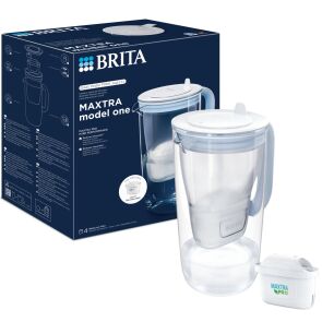 dzbanek filtrujacy brita glass niebieski wklad maxtra pro pure performance z opakowaniem