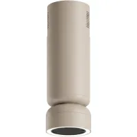 Okap wyspowy Ciarko Design Icon W Cashmere Dark 655m3/h Cook Assist Warm2Cold LED 38,2cm Ciemny kaszmir