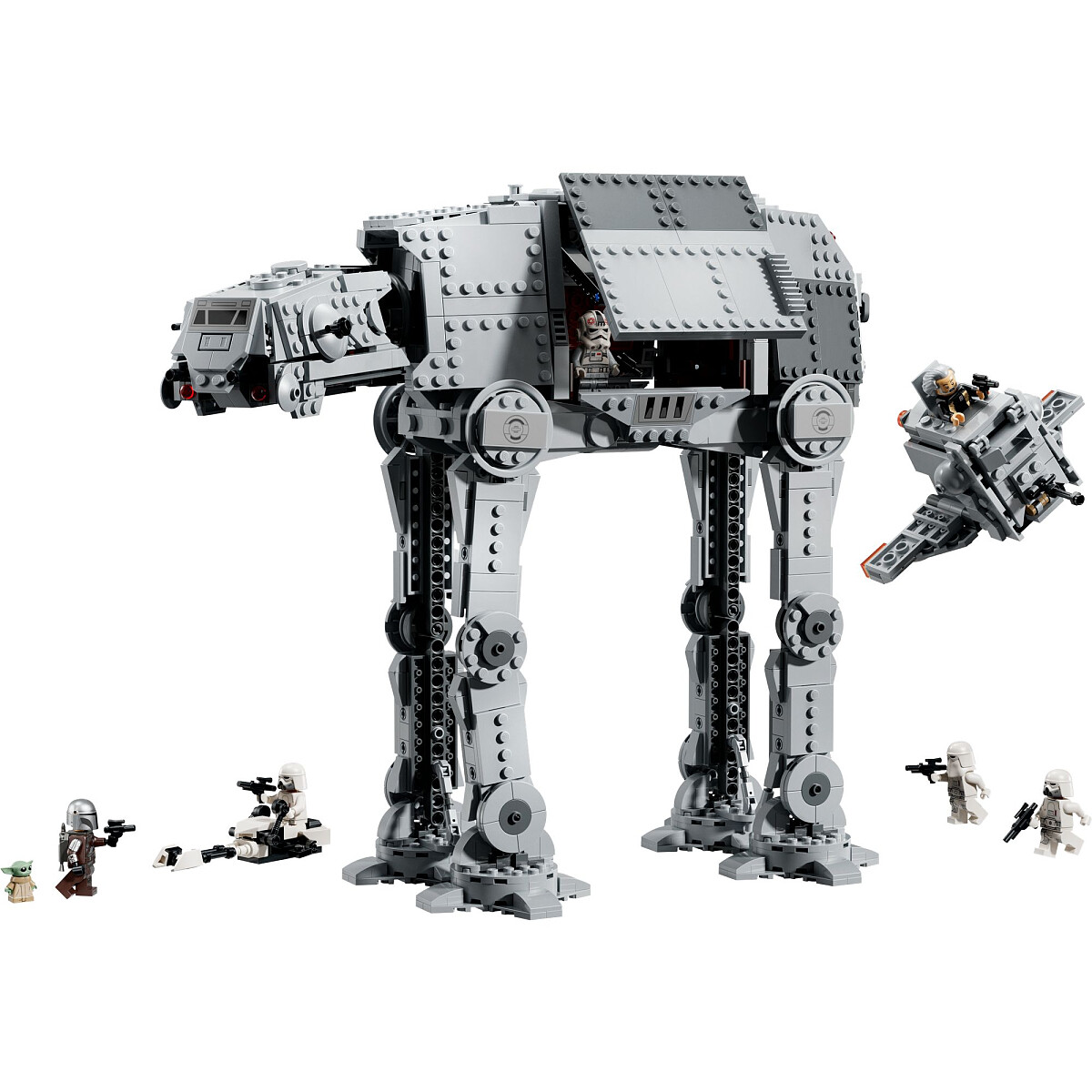 klocki lego star wars at at resztek imperium i int 4 75454 model