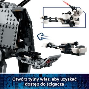 klocki lego star wars at at resztek imperium i int 4 75454 detale