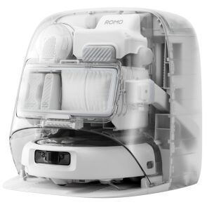 robot sprzatajacy dji romo p2 clean more combo perspektywa 3