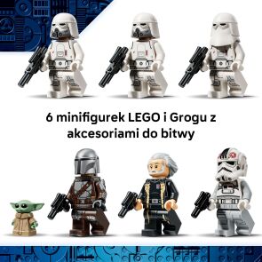 klocki lego star wars at at resztek imperium i int 4 75454 figurki
