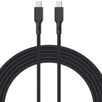 Kabel USB-C AUKEY CB-KCC102 1.8m 100W Czarny