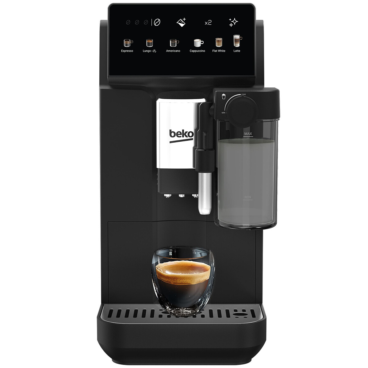 ekspres cisnieniowy beko ceg 6604 b cafeexperto front kawa