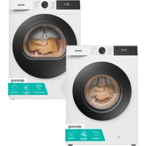 zestaw agd gorenje pralka wg2p84a32 pl 8kg suszarka dg2p8cp pl 8kg