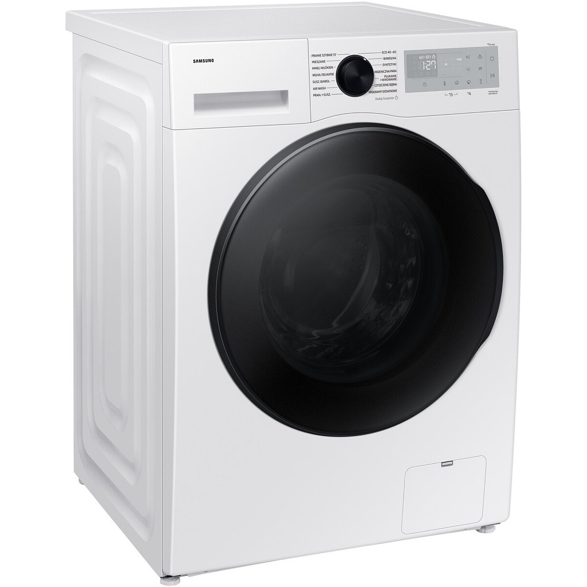 pralko suszarka samsung wd90dg5b15bheo od lewej