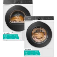 Zestaw AGD Gorenje Pralka WG684A31/PL 8kg + Suszarka DG68C/PL 8kg