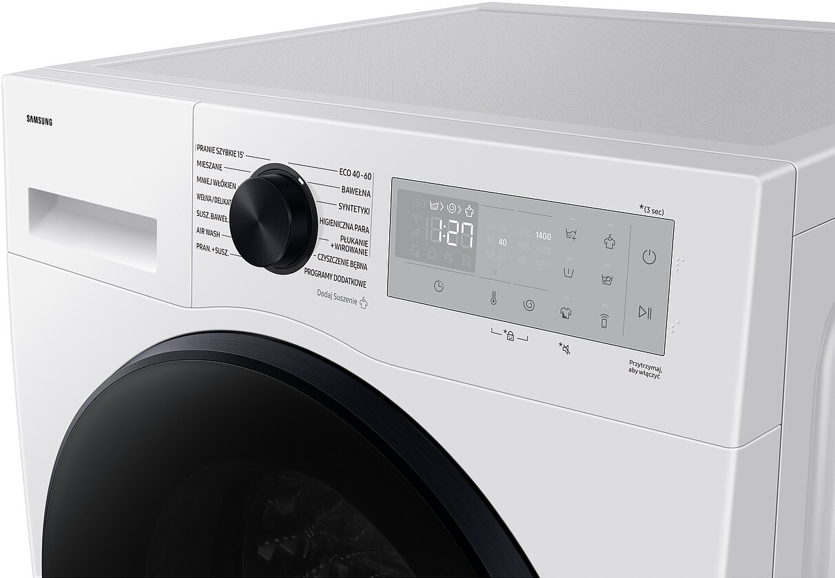 pralko suszarka samsung wd90dg5b15bheo panel sterowania