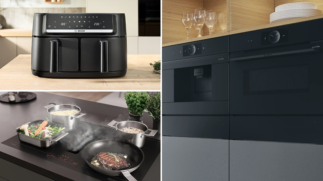 airfryer frytownica beztluszczowa bosch serie 4 double drawer mafd440b1 prezentacja 2