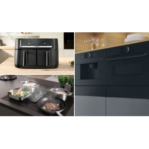 airfryer frytownica beztluszczowa bosch serie 4 double drawer mafd440b1 prezentacja 2