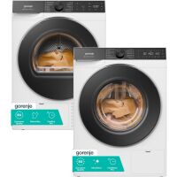 Zestaw AGD Gorenje Pralka WG694A11/PL 9kg + Suszarka DG69D/PL 9kg