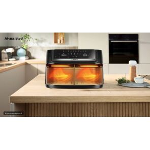 airfryer frytownica beztluszczowa bosch serie 4 double drawer mafd440b1 cieple powietrze