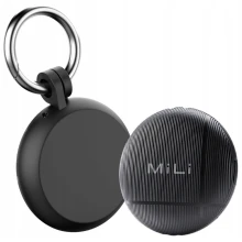 Lokalizator MiLi LiTag DUO + etui Czarny